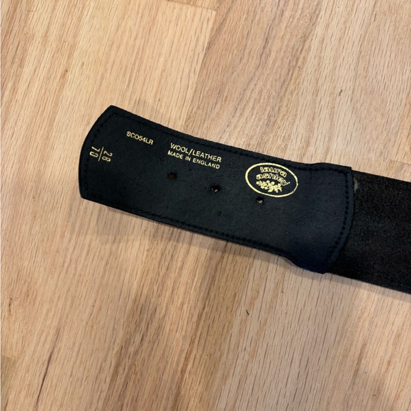 Laura Ashley Black Belt with Floral Embroidery - Picture 9 of 9